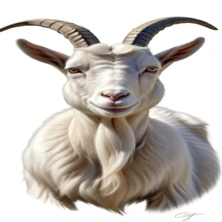 goat drawing