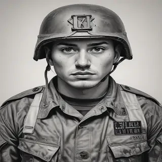 army drawing