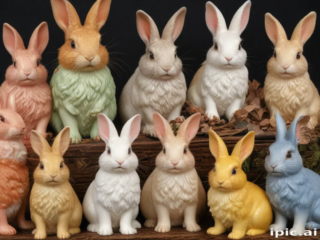 vintage bunnies