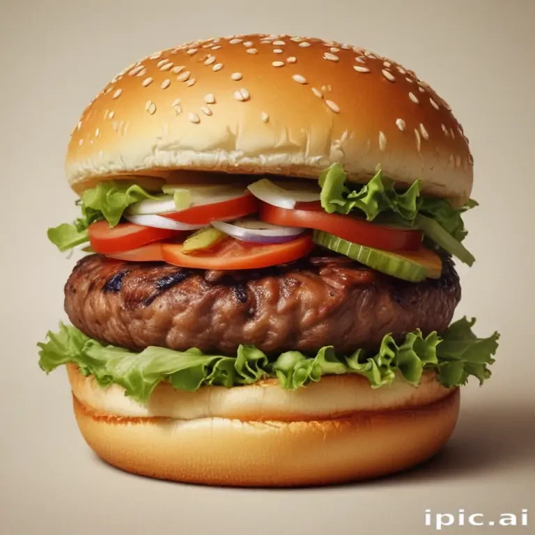 hamburger drawing
