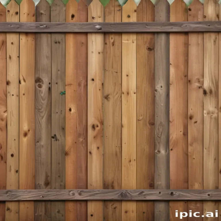 wood fence png