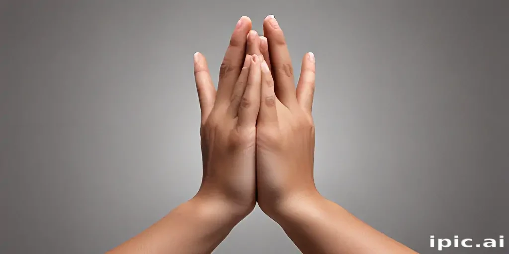 pray hands png