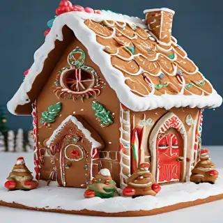 gingerbread house png