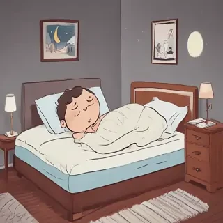 sleep cartoon