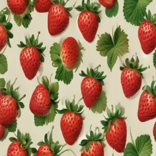 aesthetic strawberry wallpaper