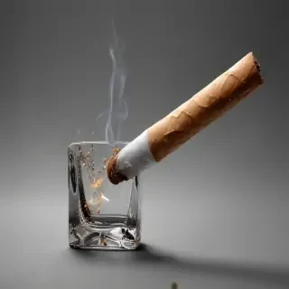 cigarette transparent