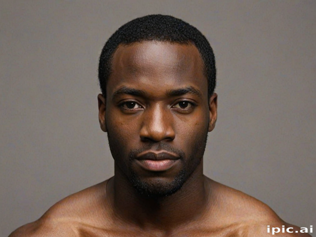 black man