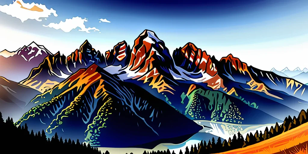 mountains png transparent