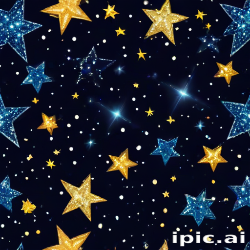 glittering stars png