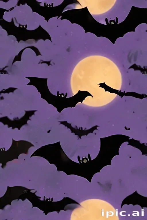 halloween bats png