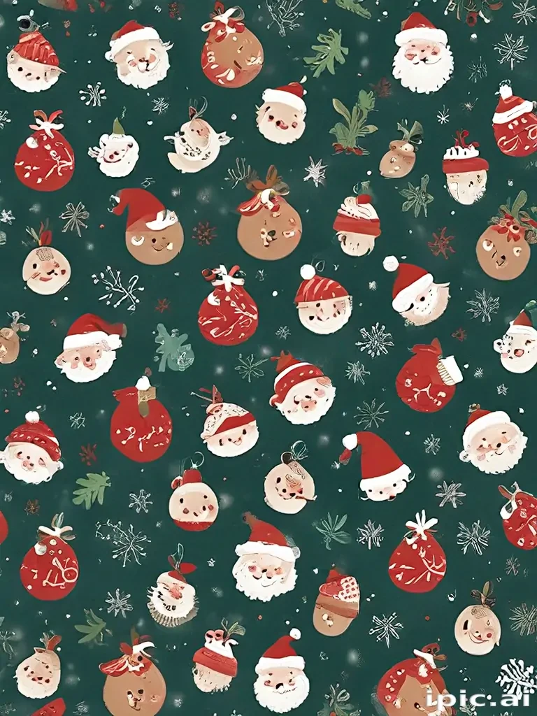 cute christmas background