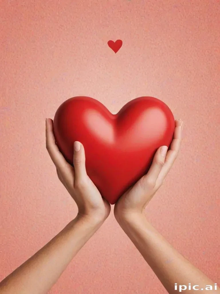 heart hands clipart