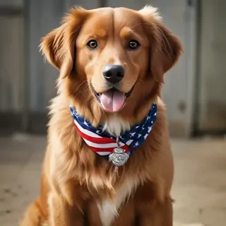 american eagle dog