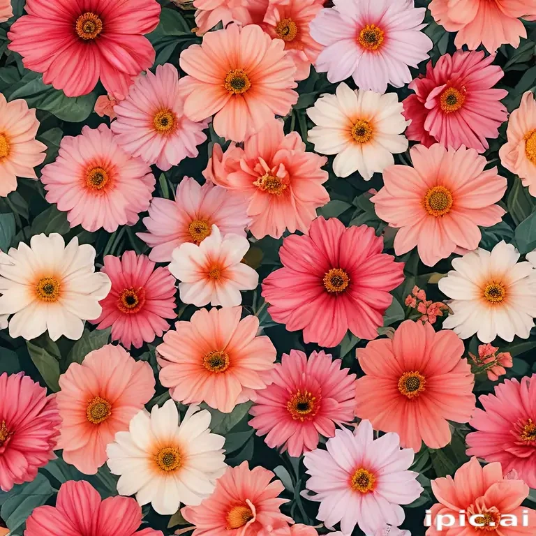 flowers with no background