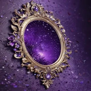purple wallpaper glitter