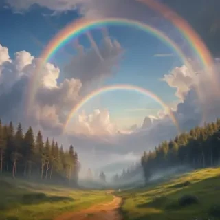 rainbow wallpaper aesthetic