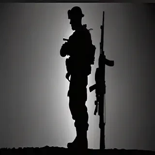 soldier silhouette