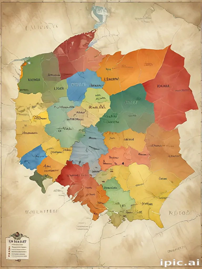 polish country map