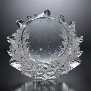 sparkling transparent