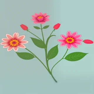 cute flower png