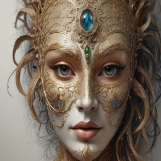 mask drawing