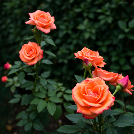 rose border