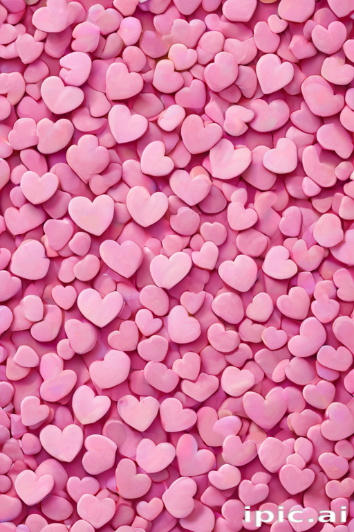 pink hearts background