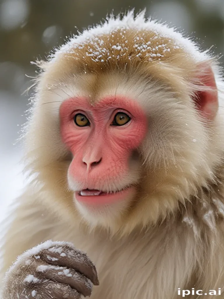 snow monkey