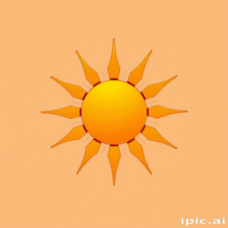 sun clipart transparent background