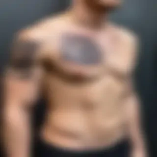 male rib tattoos