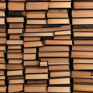 book stack png