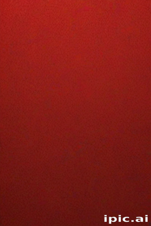 red blank background