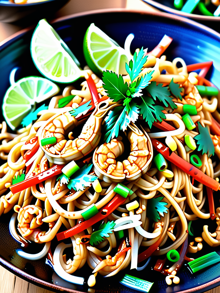 pad thai with hoisin sauce