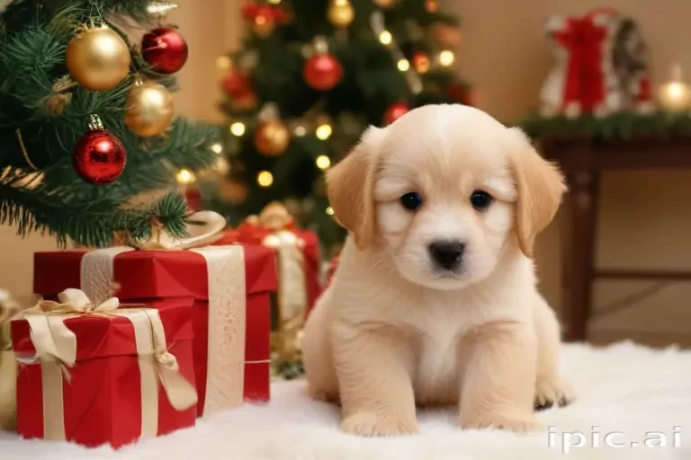 christmas puppy backgrounds