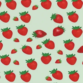 strawberry wallpaper iphone