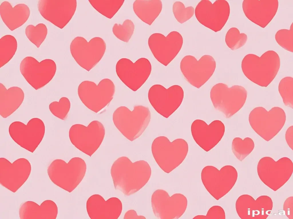 heart background aesthetic