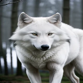 white wolf