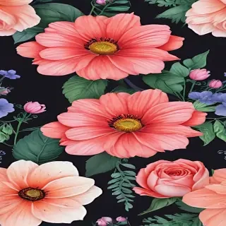 flowers with no background