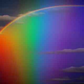 cute rainbow background