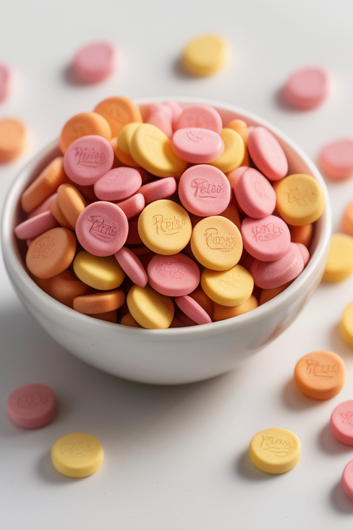 does freeze dried candy have less calories