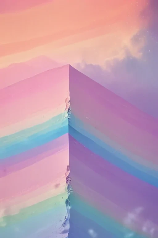 pastel rainbow aesthetic wallpaper