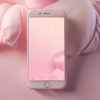 light pink phone background