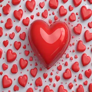 wallpaper 3d heart