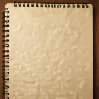 notebook page background