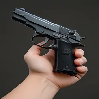 hand with gun png