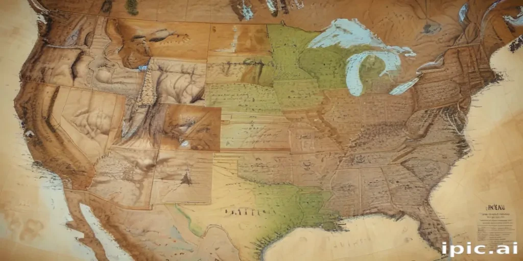 mapa usa