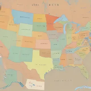 us states map