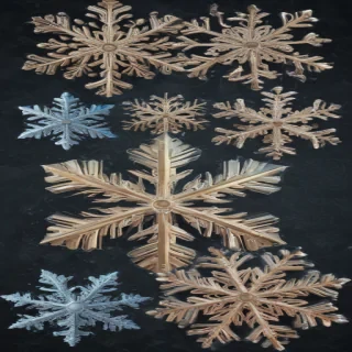 snowflakes clipart transparent background