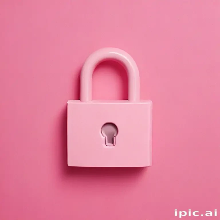 pink lock screen wallpaper