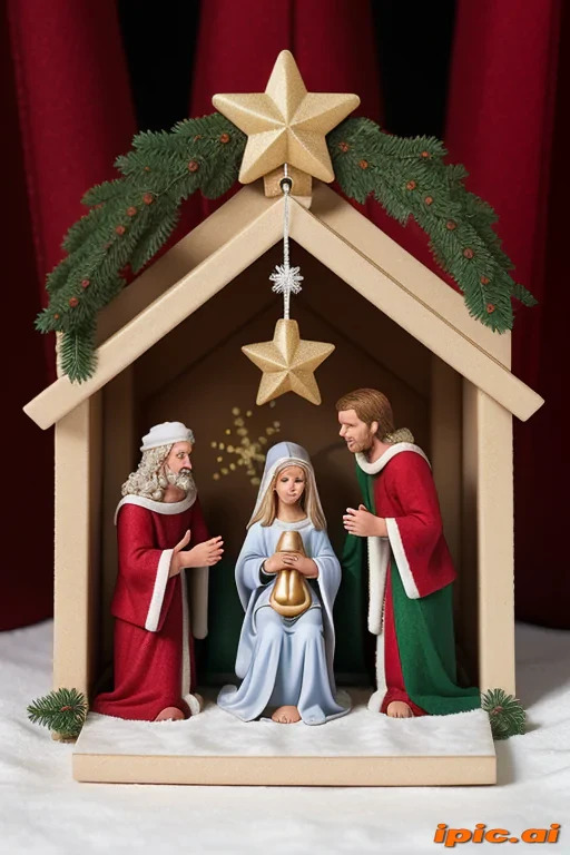 free christmas nativity scene